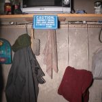 Inside The Workers Hut by David Cross from the Coal Face Photography Exhibition